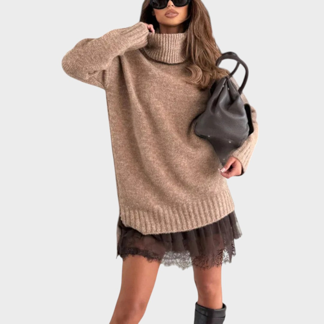 Aurora™ | Stilvoller Pullover mit leichtem Slipdress