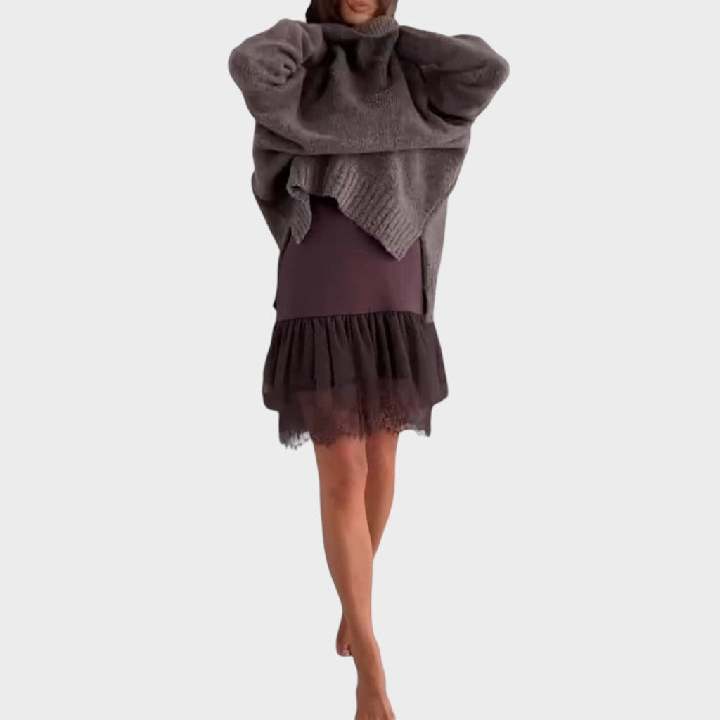 Aurora™ | Stilvoller Pullover mit leichtem Slipdress