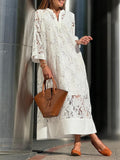 Willow | Strand Glam Floral V-Neck Midi Dress