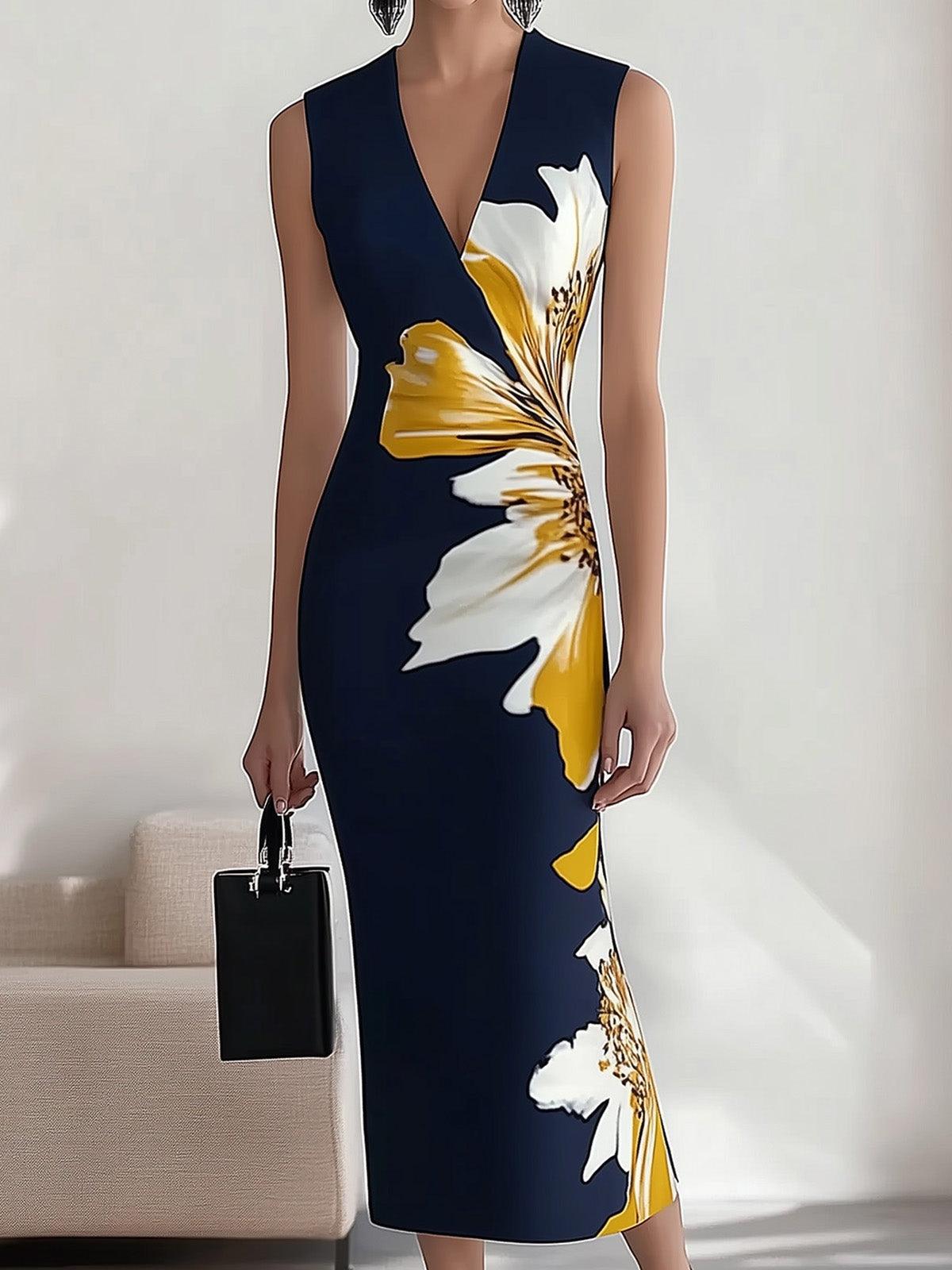 Lily | Strand Glam Elegantes Midikleid für Festivals und den Arbeitsplatz