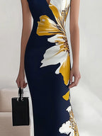 Lily | Strand Glam Elegantes Midikleid für Festivals und den Arbeitsplatz