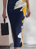 Lily | Strand Glam Elegantes Midikleid für Festivals und den Arbeitsplatz