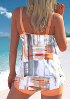 Paige | Buntes Blumen-Tankini-Set