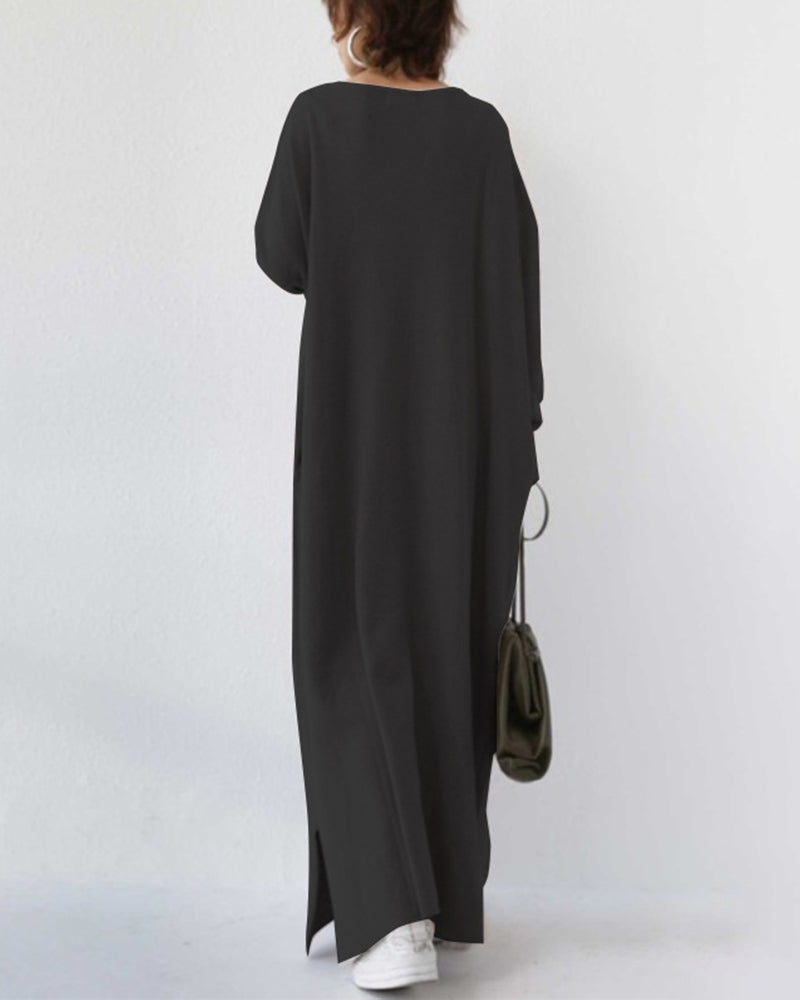Tinida™ | Bequemes Maxikleid
