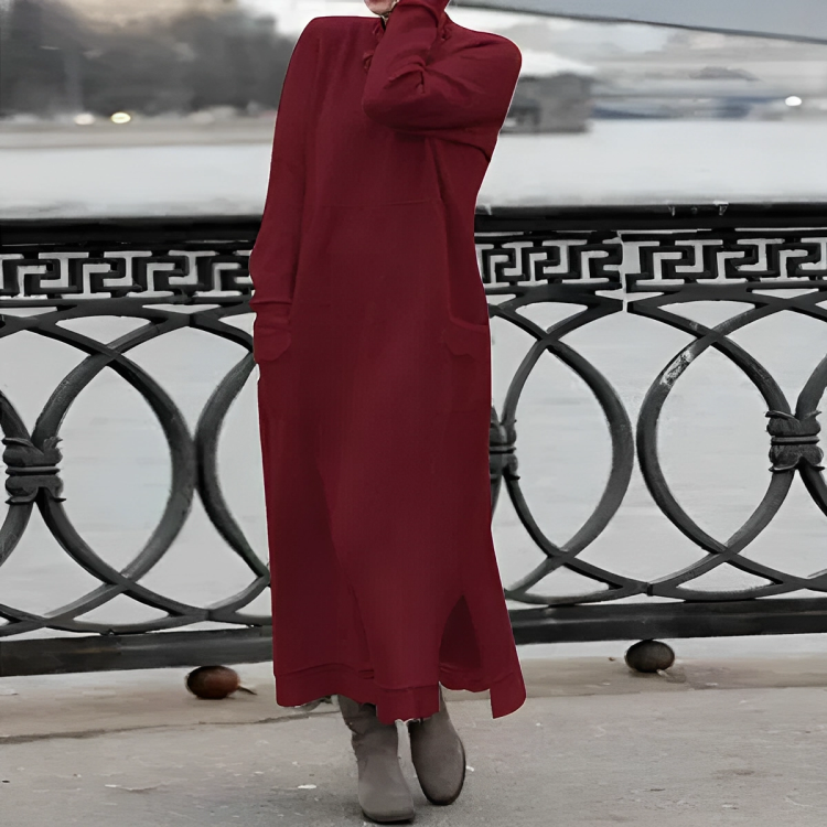Gerda™ | Long Knit Dress