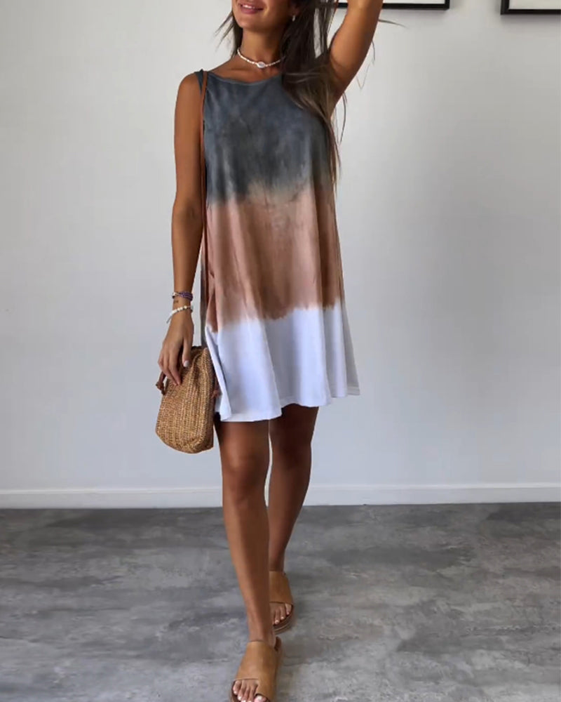 Josiee | Ombre Tie-Dye Dress