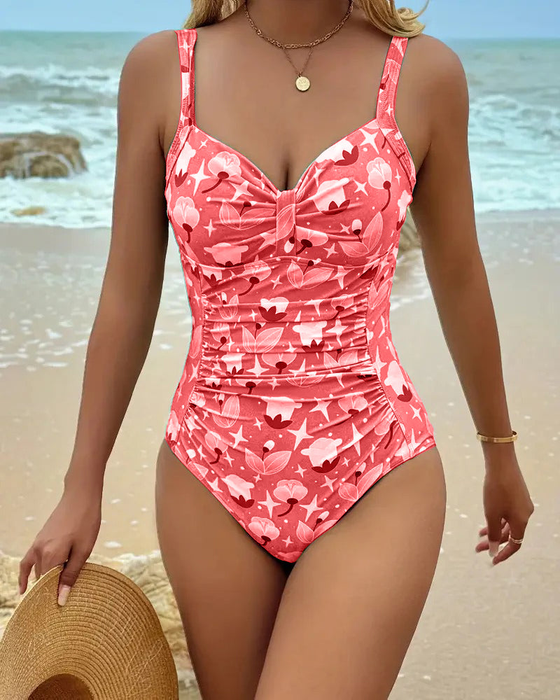Clara | Bedruckter Einteiler Tankini
