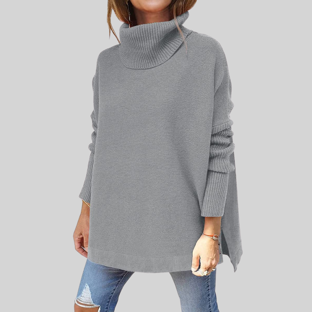 ANNELISE I Oversized Rollkragenpullover