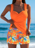 Abigail | Eleganter Tankini mit tropischem Rock