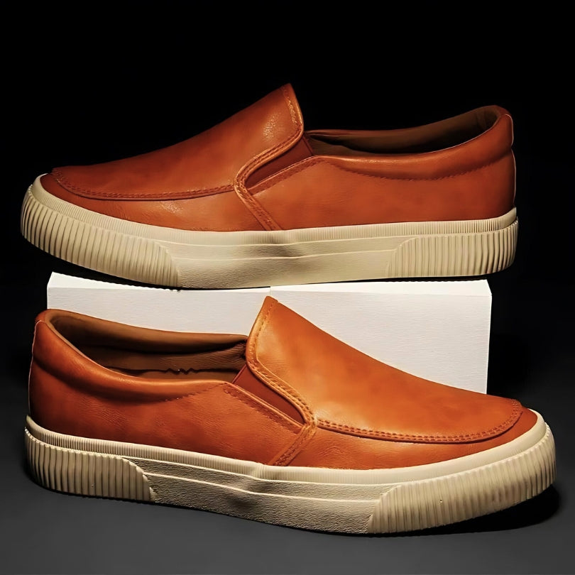 Italian Leather Slip-On by Boulevard
