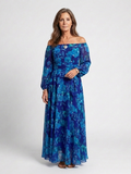 Aspen | Floral Off-Shoulder Maxi Dress