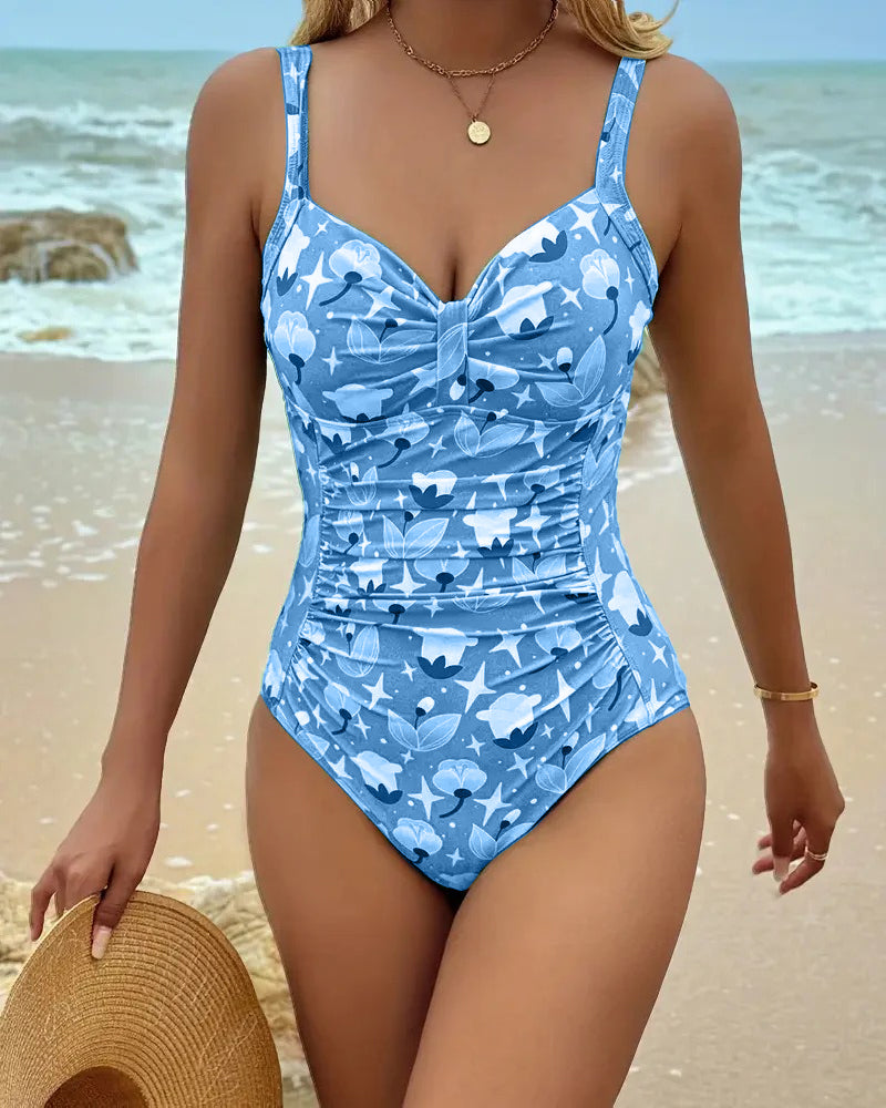 Clara | Bedruckter Einteiler Tankini