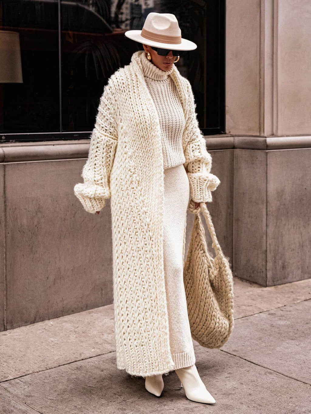 Ivory™ | Knitted Coat