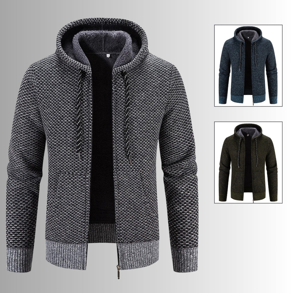 Mason – Luxus-Strickhoodie