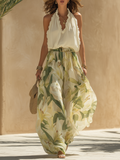 Tali – Elegantes florales Zweiteiler-Set für stilvolle Auftritte