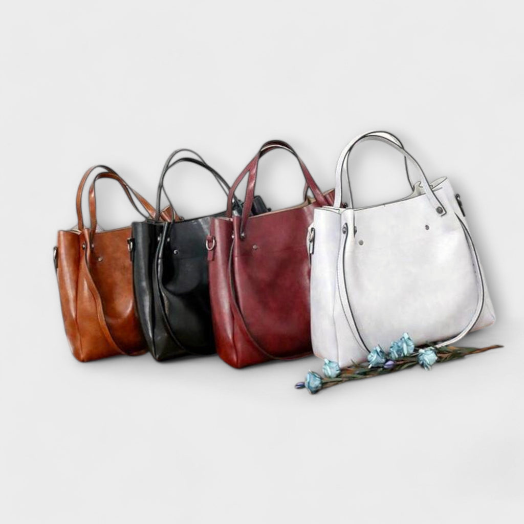 Olivia - 4-teiliges Vintage-Handtaschen-Set