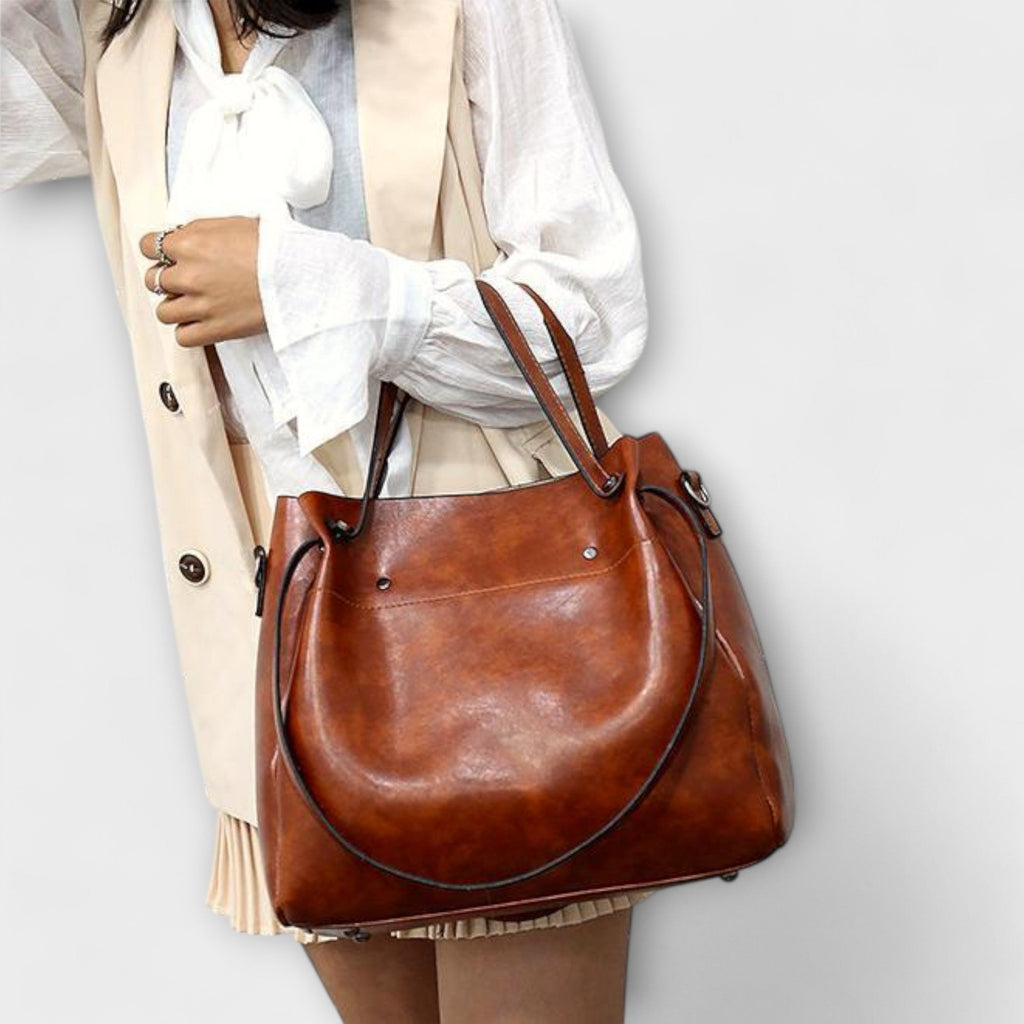 Olivia - 4-teiliges Vintage-Handtaschen-Set