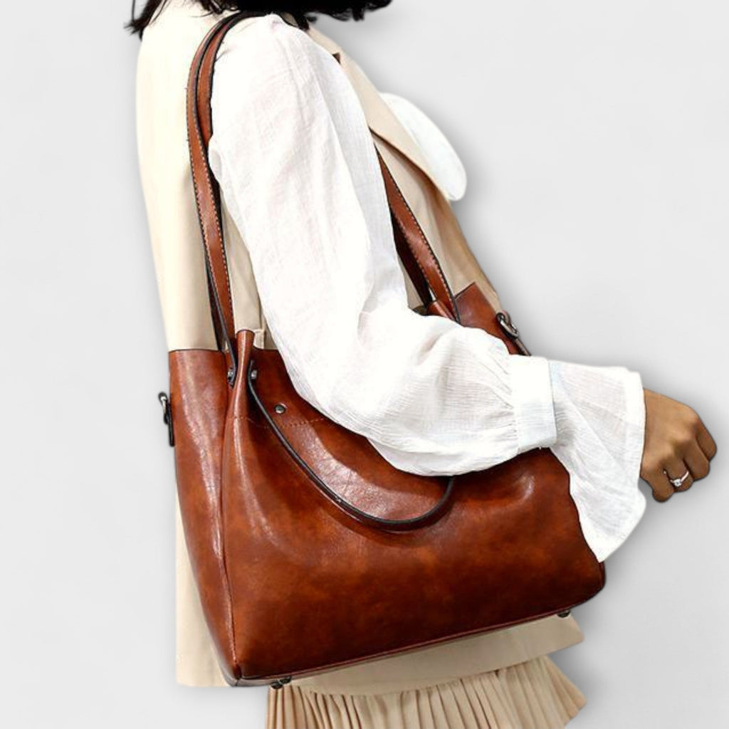 Olivia - 4-teiliges Vintage-Handtaschen-Set