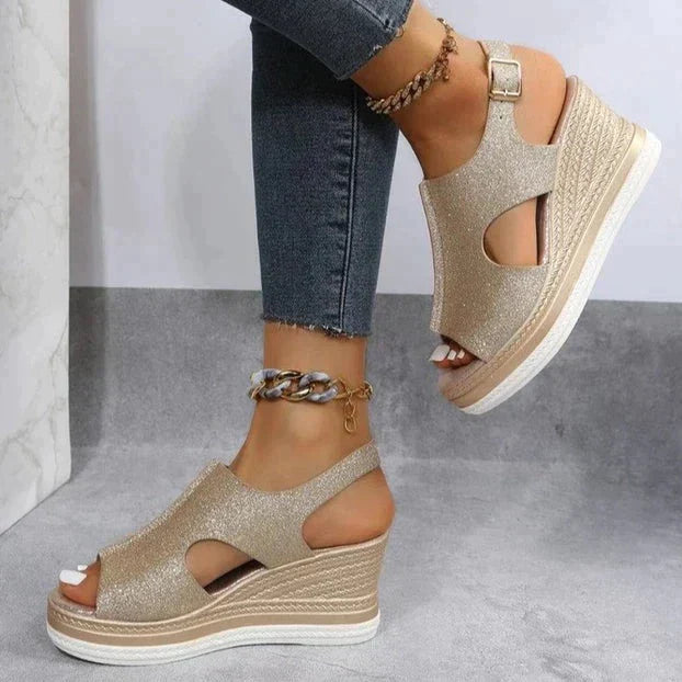 Ines | Bequeme Keilsandalen für entspannte Tage