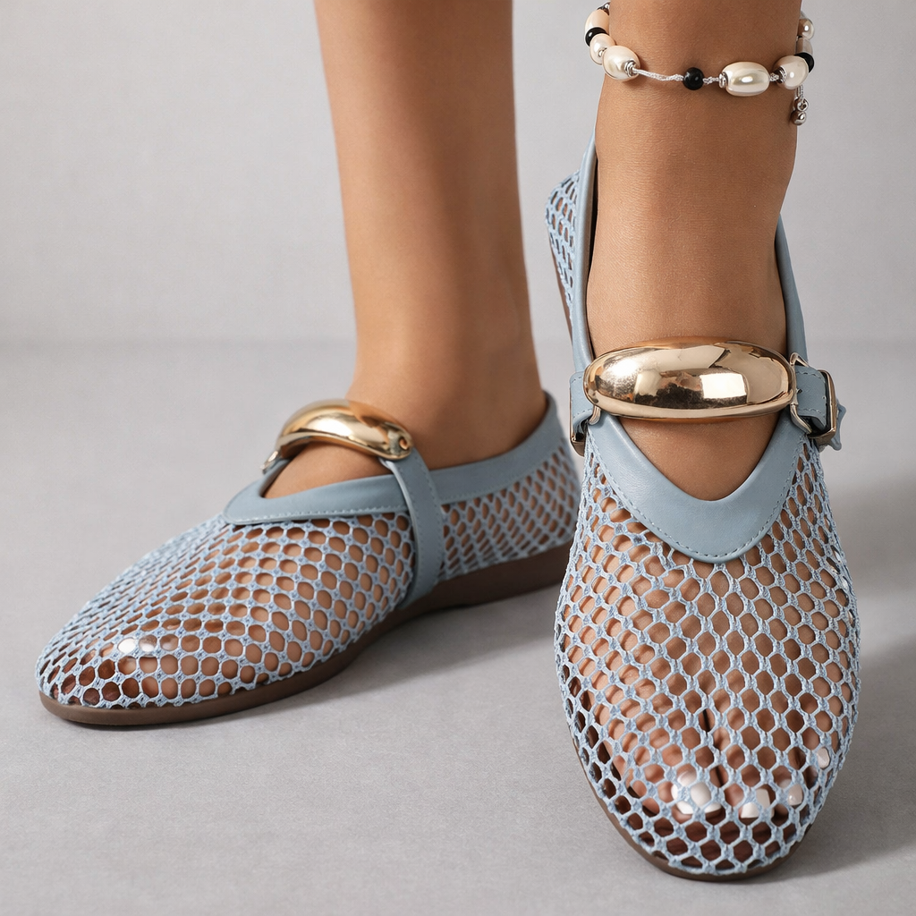 Arlena Classic Mary Jane Ballerina Flats