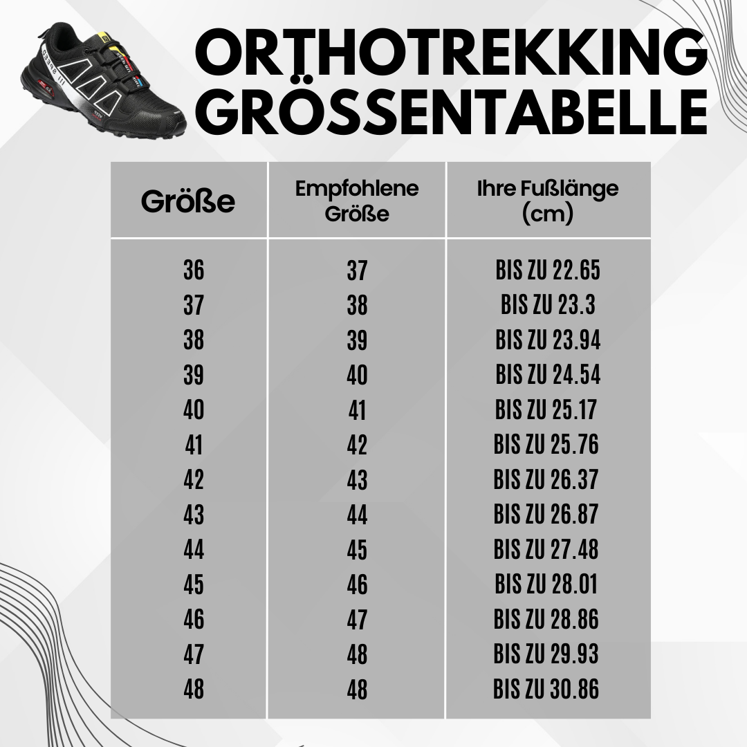 OrthoTrekking | Ergonomic Pain-Relief Trekking and Hiking Shoes