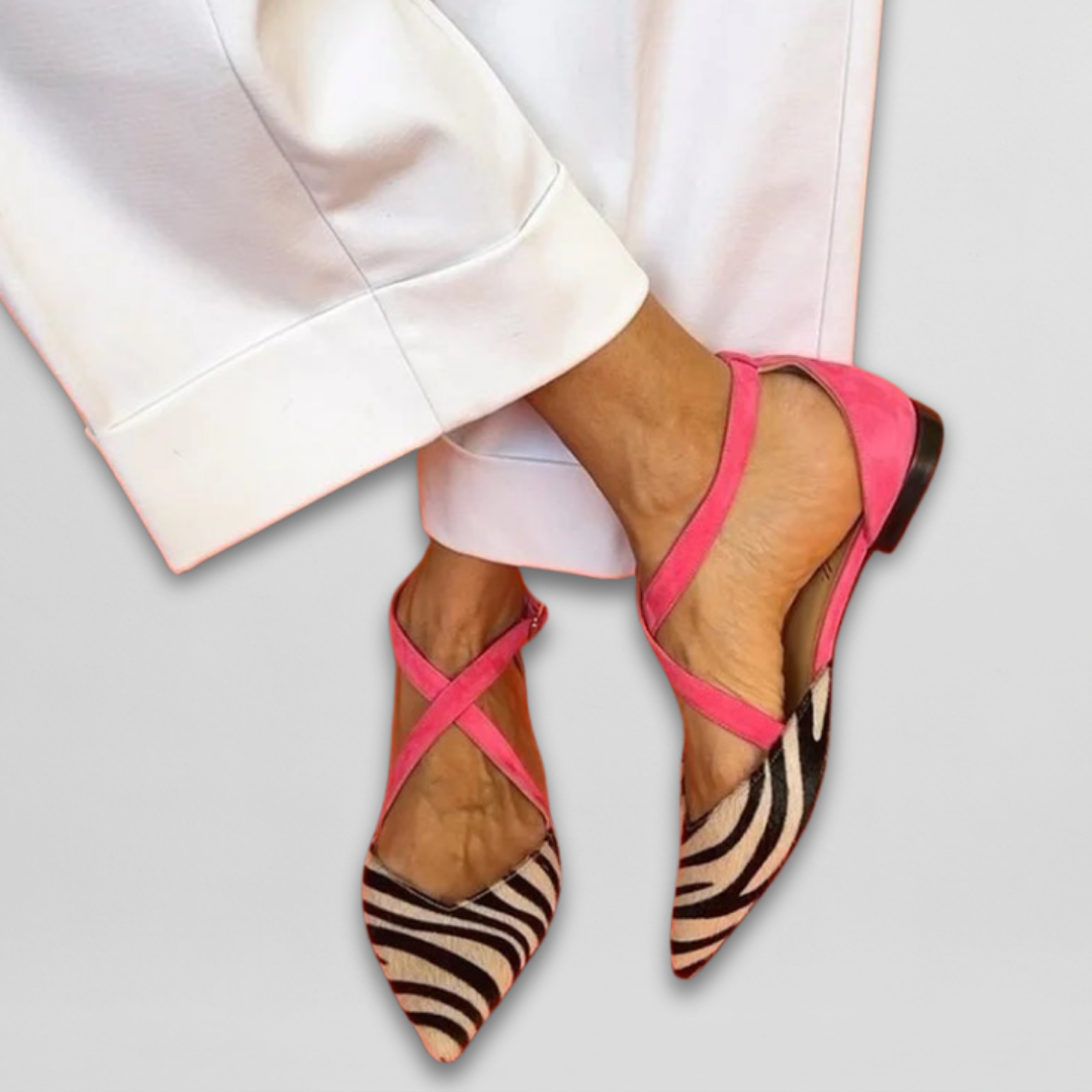 Zavara™ X-Band Mesh Ballet Flats