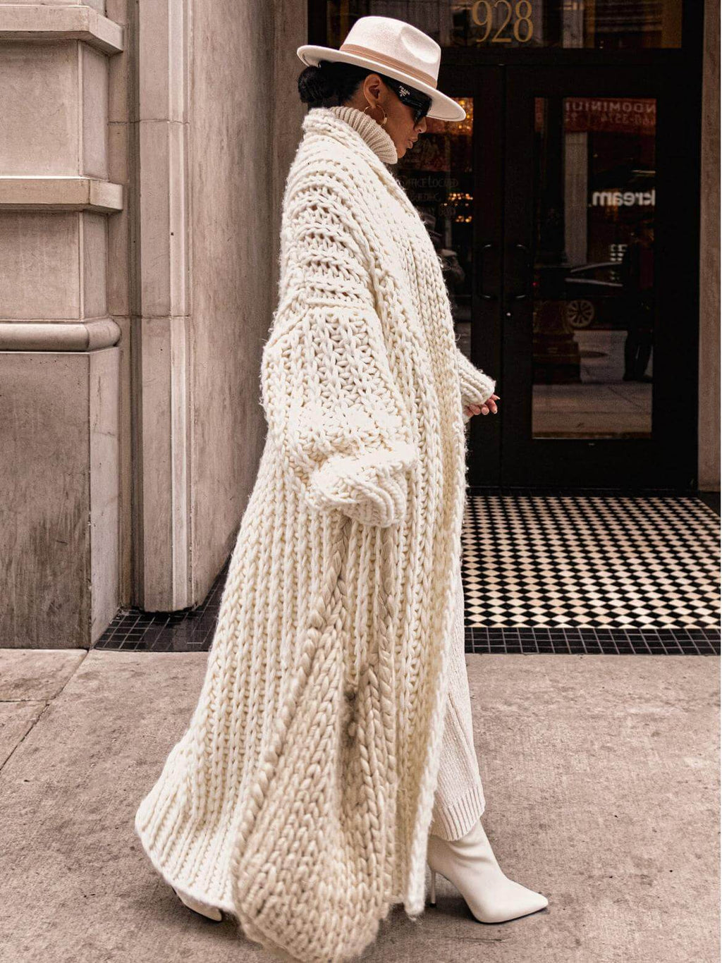 Ivory™ | Knitted Coat