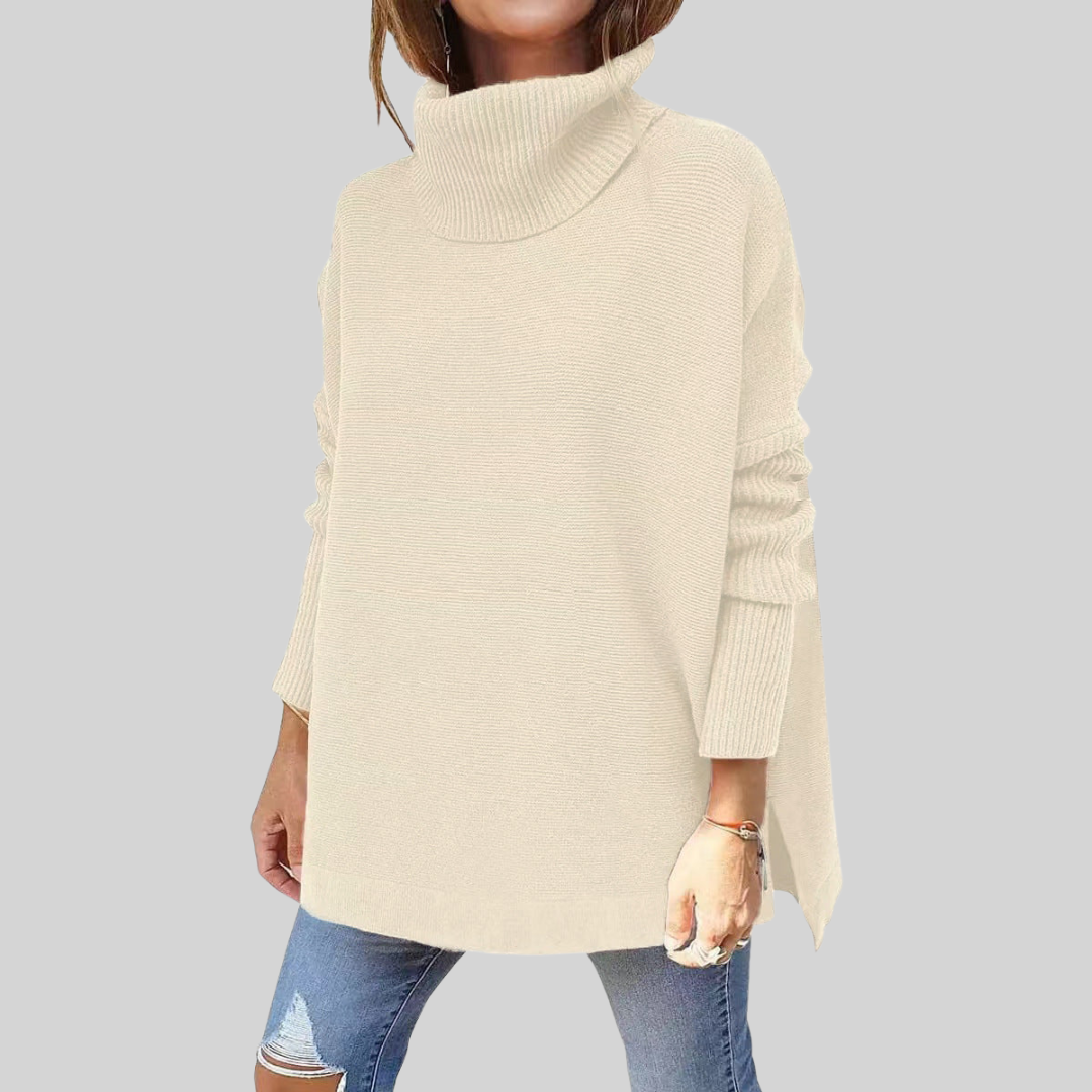 ANNELISE I Oversized Rollkragenpullover