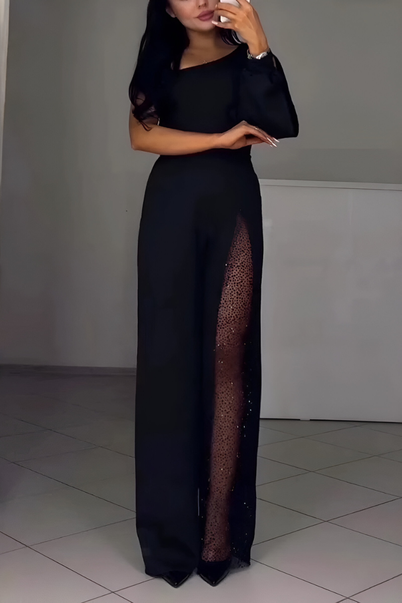 Phoebe – Stilvoller Jumpsuit mit weitem Bein