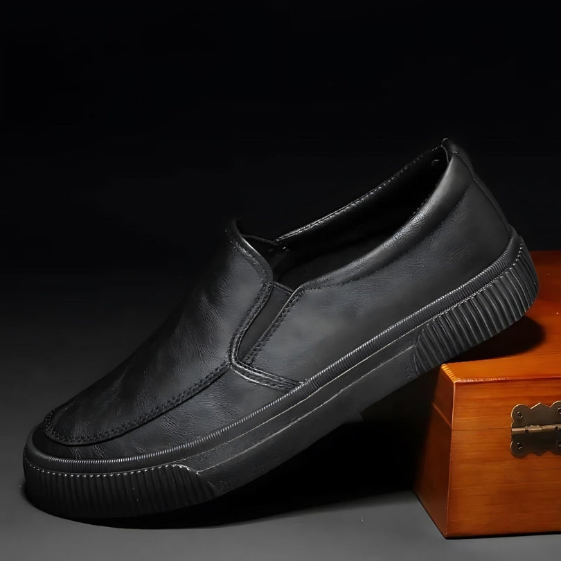 Italian Leather Slip-On by Boulevard
