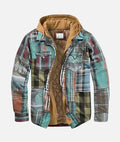 Timo| Karierte Patchworkjacke