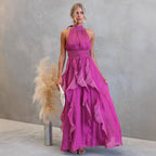 Celestia | Ruffled Maxi Dress
