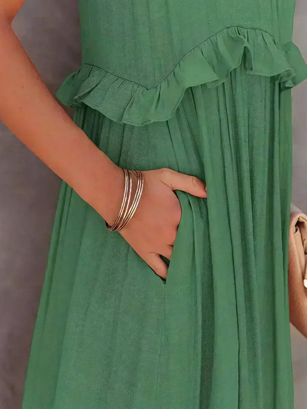 Dylilah | Kleid mit Rüschenabschluss