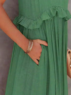 Dylilah | Kleid mit Rüschenabschluss