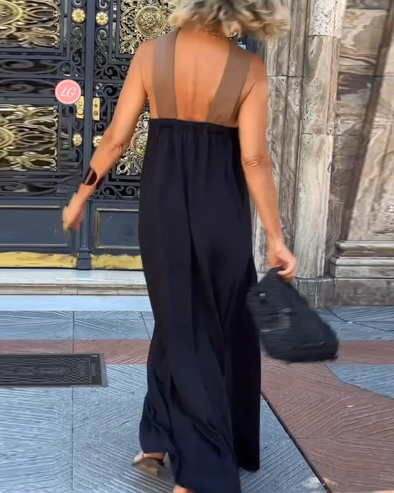 Nicolie | Kleid mit Überkreuz-Ausschnitt