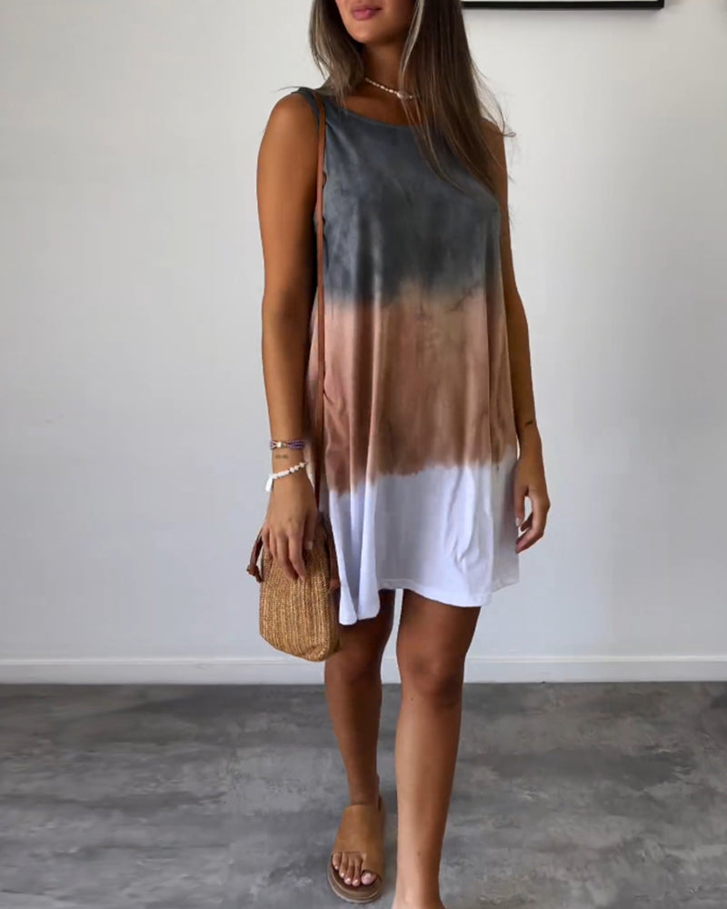 Josiee | Ombre Tie-Dye Dress