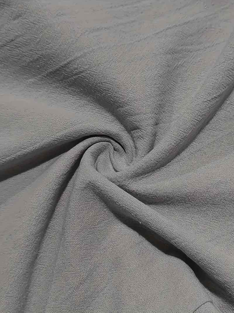 NICHOLS | Weite Leinenhose mit Kordelzug