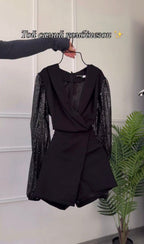 Araminta – Stilvoller schwarzer Jumpsuit