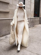 Ivory™ | Knitted Coat