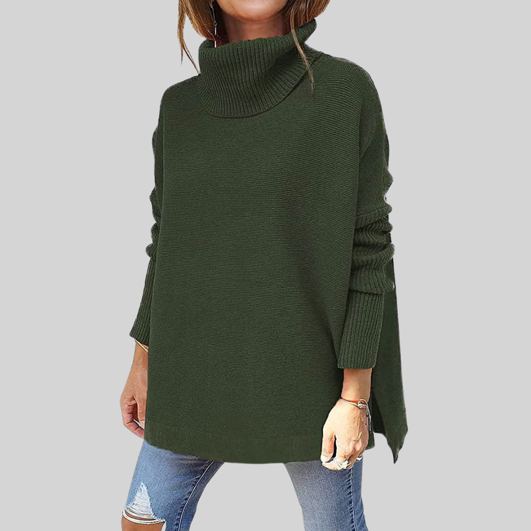 ANNELISE I Oversized Rollkragenpullover