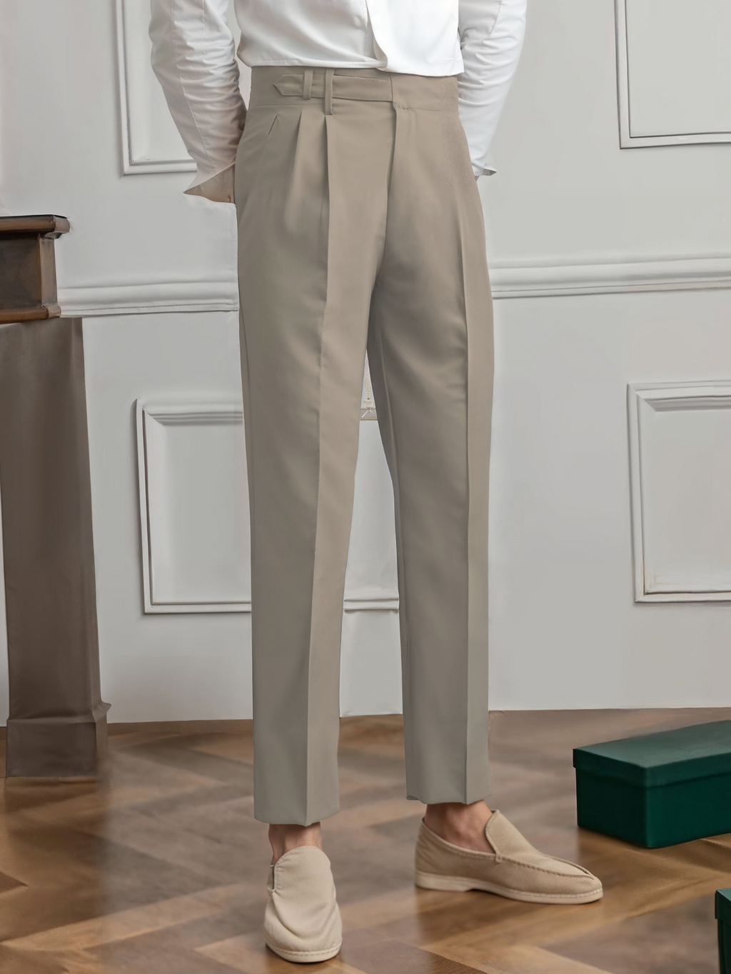 Otori: Luxe Pleated Trousers