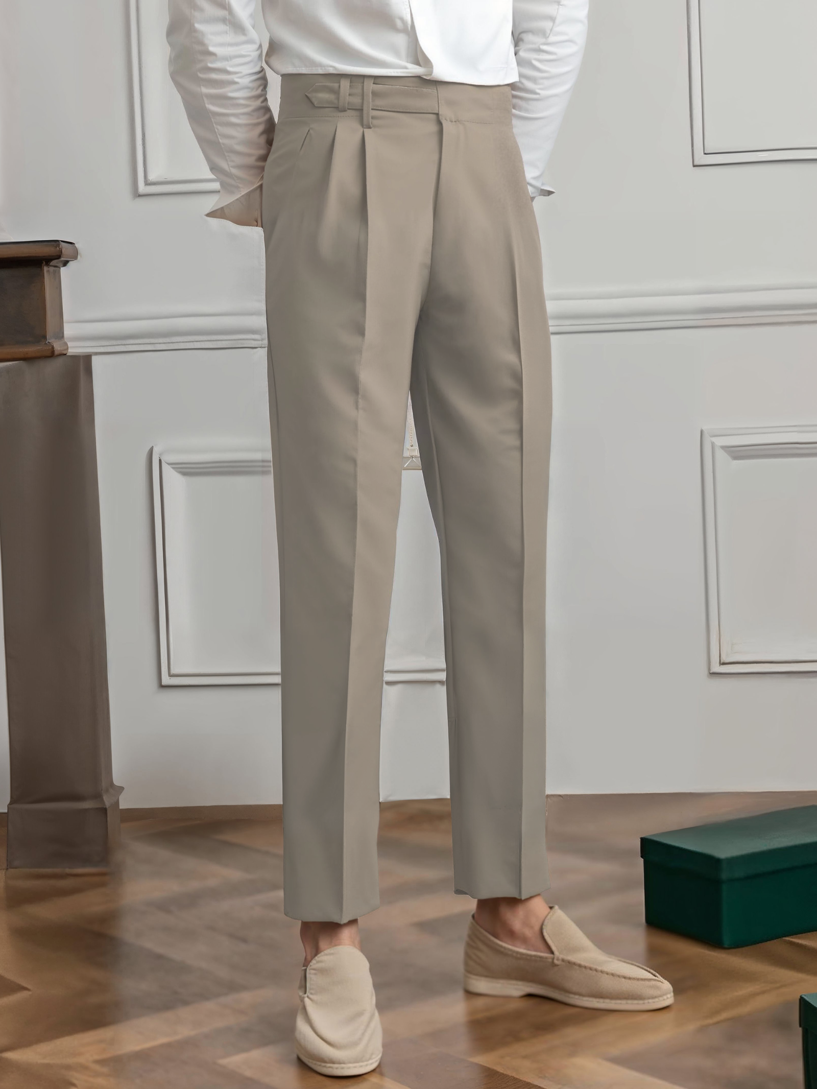 Otori: Luxe Pleated Trousers