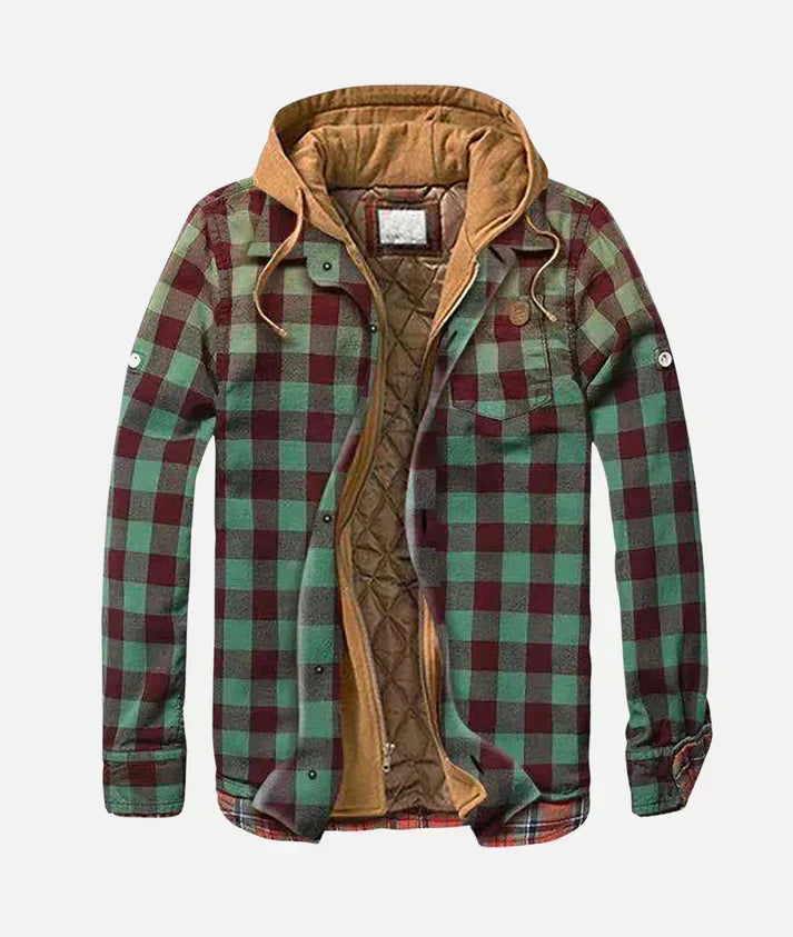 Timo| Karierte Patchworkjacke