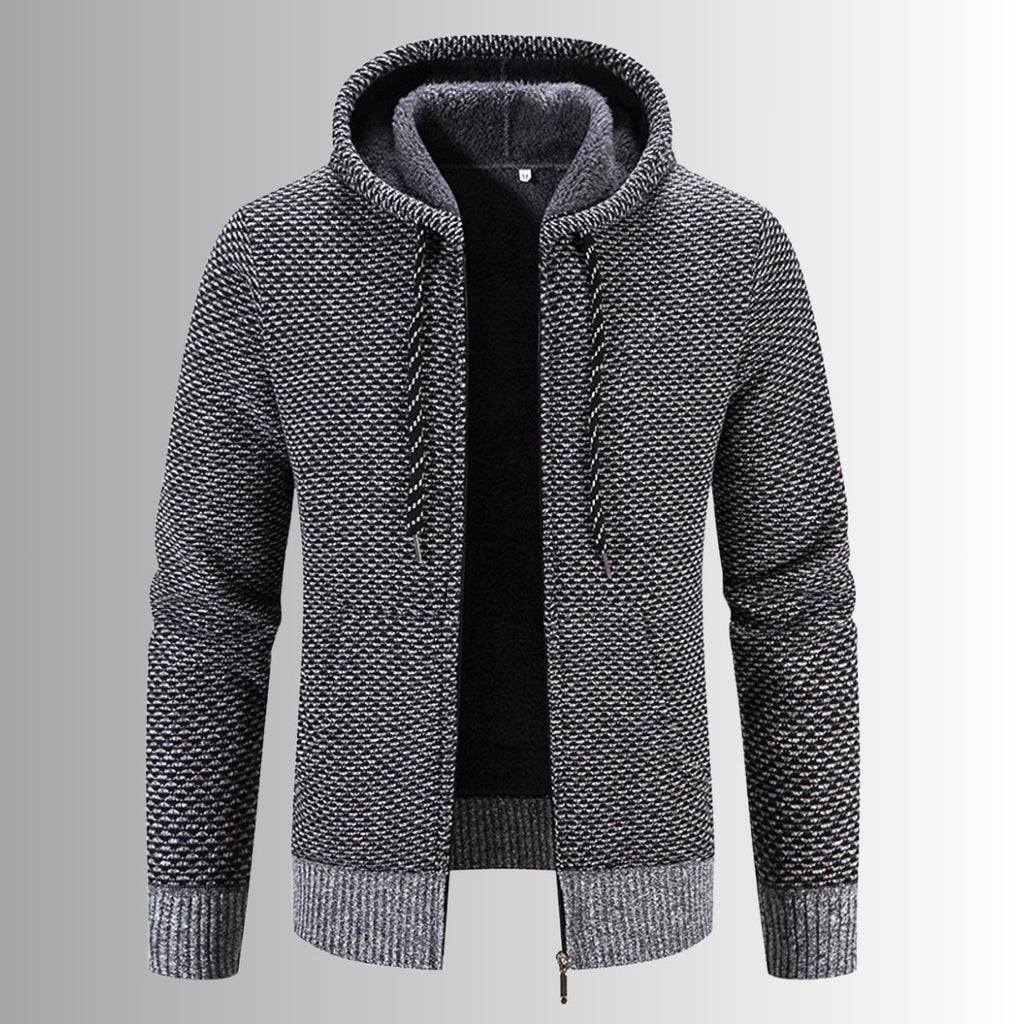 Mason – Luxus-Strickhoodie