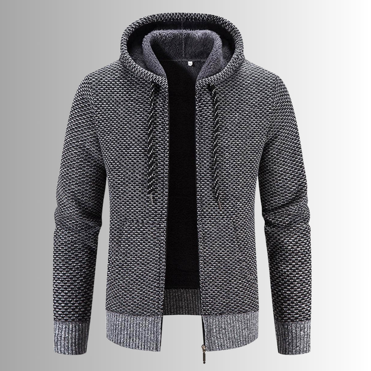Mason – Luxus-Strickhoodie