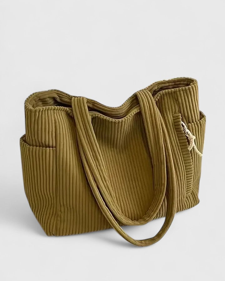 Liorane | Elegante Ripp-Tasche mit Kordel-Design