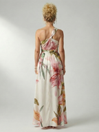 Amiel | Leichtes Maxi-Kleid mit floralem Design