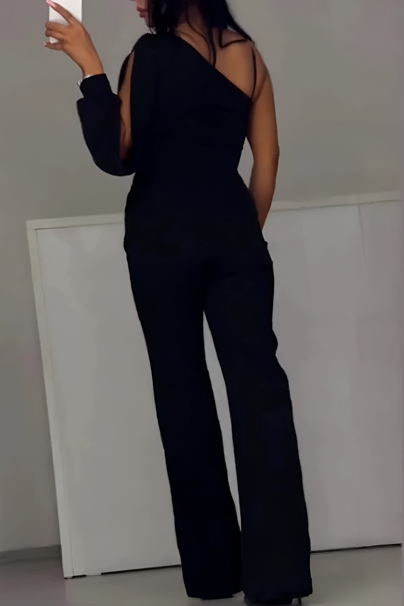 Phoebe – Stilvoller Jumpsuit mit weitem Bein