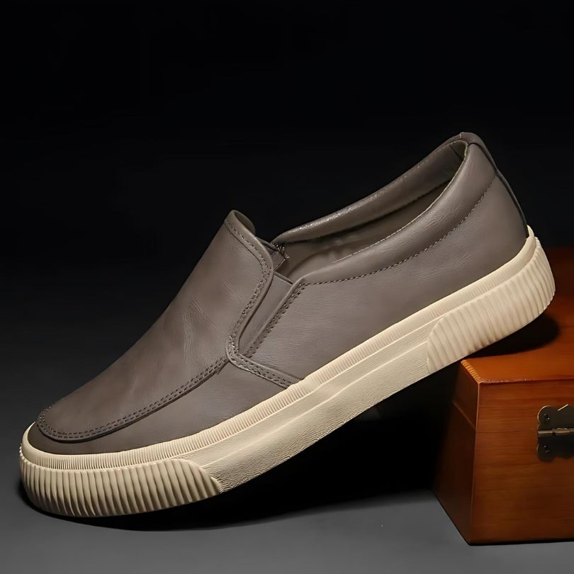 Italian Leather Slip-On by Boulevard