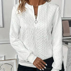 LUCIA I Zip-Up Pullover